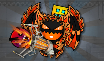 Geometry Dash - Control Gravity MOD! With Cola!