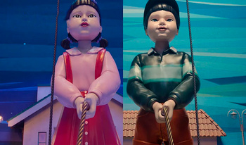 Obby Squid Game 3 Season: jump rope