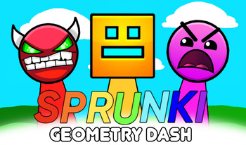Sprunki Geometry Dash